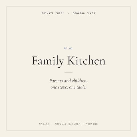 Family Kitchen — cooking class in Zermatt with Marián Podola