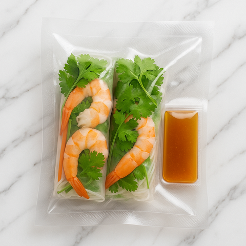 Vietnamese Prawn Roll, Nuoc Cham