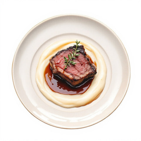 Meat dishes — watercolor illustration, The Private Chef