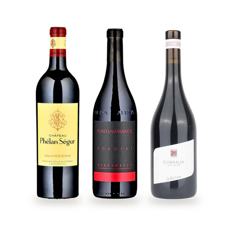 Red wine selected by The Private Chef, Zermatt