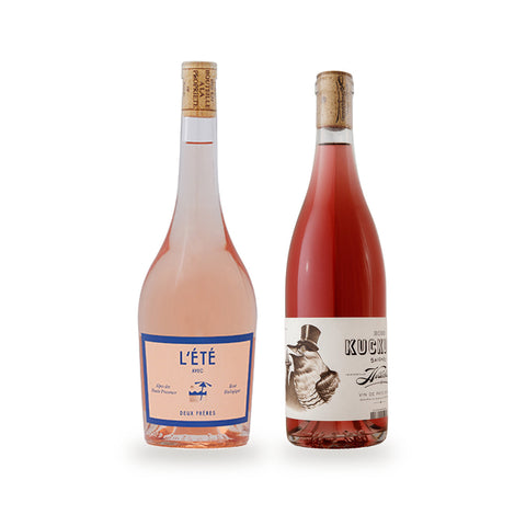 Rosé wine selected by The Private Chef, Zermatt