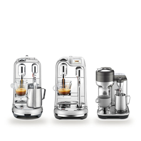 Sage Nespresso machines at The Private Chef, Zermatt