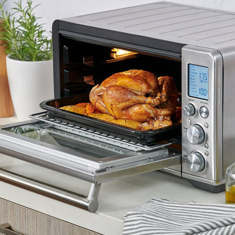 SAGE the Smart Oven Air Fry with roast chicken, front
