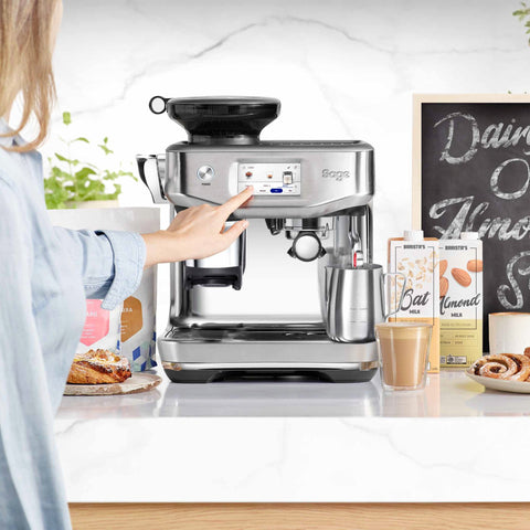 SAGE Barista Touch Impress Cold in use, lifestyle