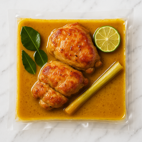 Chicken Thigh Curry Coconut Lemongrass
