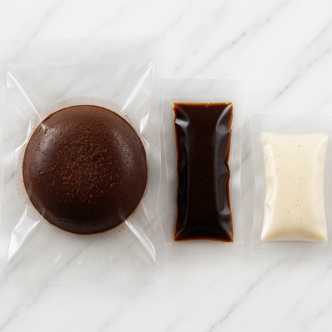 Chocolate Fondant, Vanilla Bean Cream