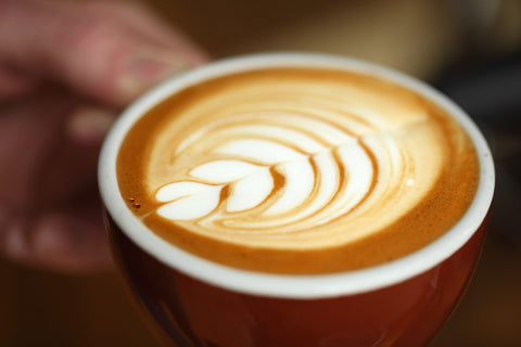 Milk Texturing & Latte Art — latte art pour at The Private Chef, Zermatt