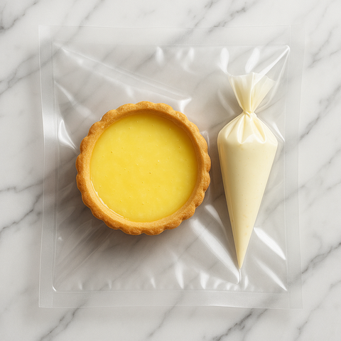 Lemon Tart, Crème Fraîche