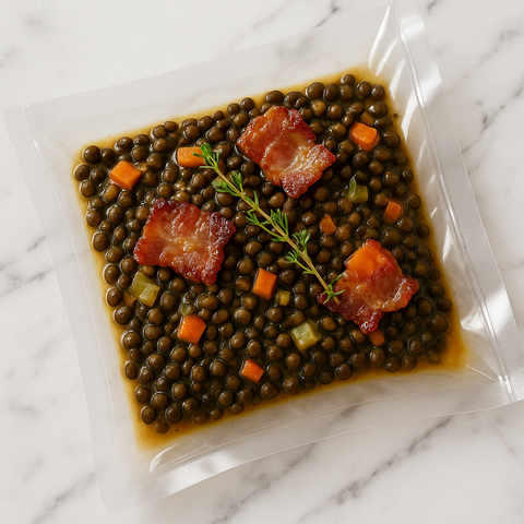 Puy Lentils Bacon Thyme