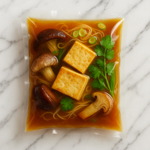 Vietnamese Mushroom & Tofu Pho Broth